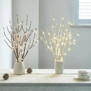 Birchlitland Lighted Birch Branches with Timer Battery Operated 18IN 70L Warm White LED Fairy Lights, Artificial Decorative Branch Lights for Home and Holiday Decoration Indoor Outdoor by CozyNest Decor