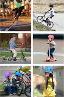 XJD Kids Bike Helmet,Multi-Sport Protective Gear Set for 3-5-8-14 Years Boys Girls with Knee and Elbow Pads Wrist Guards fit Roller Skates,Cycling,Skateboarding,Skating Scooter by TinyTreasures Baby Boutique