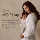 Solly Baby Wrap, Buttery-Soft Baby Carrier Newborn to Toddler 8-25 Lbs., Lightweight & Hands-Free Wrap, Breathable Summer Carrier, Baby Wearing & Postpartum Essential, New Mom Gift, Driftwood Stripe by TinyTreasures Baby Boutique