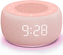 Buffbee Sound Machine & Alarm Clock 2-in-1-0-100% Display Dimmer, Under Light, Sleep Timer, Precise 30-Level Volume Control White Noise Machine by TinyTreasures Baby Boutique