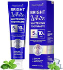 PearlSmile Niacinamide Hydroxyapatite Whitening Toothpaste – 10% Nano Hydroxyapatite + 5% Niacinamide – Strengthens Enamel, Remineralizes, Brightens Teeth – Fluoride-Free, Travel Size, 4.2oz (120g) by CozyNest Decor