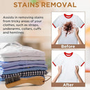 TAKAVU Stain Brush, Laundry Brush for Stain Removal, Natural Horse Hair Cleaning Brush with Ergonomic Handle, Suitable for Delicate Fabrics Without Damage, Perfect Laundry, Shoes, Boots, Home by CozyNest Decor
