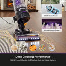 Eureka FlexReach Powerful Upright Vacuum Cleaner for Carpet and Hard Floor, Lift-Away Vacuum with Large Dust Cup, Anti-Tangle, NEU651PL, Purple by CozyNest Decor