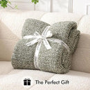 MIULEE Super Soft Throw Blanket for Couch, Olive Green Cozy Fluffy Warm Blankets Lightweight Knit Throw Blankets for Sofa, Bed, Chair, Living Room, Camping, Picnic, 60 x 80 inch by CozyNest Decor