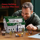 Halloween Nightmare Building House Set on Elm Street, Horror Movie Figure & Haunted House Building Blocks Toy, Compatible with Lego Gifts for Friends and Fans 18+ (1099 Pieces) by CozyNest Decor