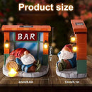 WINTS Garden Gnomes Solar Lights,Solar Gnomes Outdoor,Funny Garden Gnomes Decoration for Lawn,Balcony,Yard,Patio Gnome Gifts for Mom,Men by CozyNest Decor