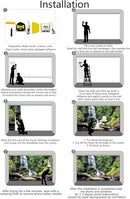 Waterfall Wallpaper Natural Landscape Lake Green Forest Wall Mural for Living Room Bedroom Dining Room Basement(Not Self-Adhesive) by TinyTreasures Baby Boutique