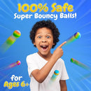 BFB DIY Super Bouncy Balls Kit - Make Your Own Ball Science Kits, Crystal Powder Girls & Boys Crafts Set, Multi-Colored Glow in the Dark DIY Kids Projects - DIY Bouncy Ball Kit Crafts for Boys & Girls by TinyTreasures Baby Boutique