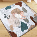 Baby Play Mat - Thicken 71x59 Inch Soft Foam Crawling Mat for Playpen & Floor, Non-Slip Waterproof Activity Playmats for Infants & Toddlers, Portable Foldable & Machine Washable, Boho Design by TinyTreasures Baby Boutique