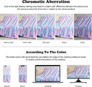NEWCOSPLAY Faux Fur Twin Blanket Purple Rainbow Luxury Fluffy Thick Warm Bubble Blanket for Couch Sofa Bed 700GSM (Purple Rainbow, Twin(60"x80")) by CozyNest Decor
