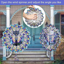 TUOKING Butterfly Wind Spinners Outdoor for Yard and Garden Decor 3D Hanging Wind Sculpture 12 Inch Stainless Steel Wind Spinner Decoration Worth Gift for Women by GreenHaven Gardens