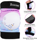 BOSONER Kids/Youth Knee Pad Elbow Pads for Roller Skates Cycling BMX Bike Skateboard Inline Rollerblading, Skating Skatings Scooter Riding Sports by TinyTreasures Baby Boutique
