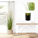 Artificial Plant, 47in Tall Pampas Grass, Faux House Plants in Pot, Indoor Decorative Flowers &Greenery for Home and Office, Ideal Housewarming Gift by CozyNest Decor