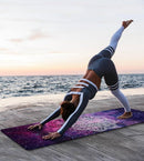 Non Slip Yoga Mat TPE Workout Mat for Men Women, Thick Workout Mat with Carrying Strap, Fitness Mats for Exercise, Yoga, Fitness, Pilates, Floor Workouts (72" x 24" x 6mm) by TinyTreasures Baby Boutique
