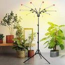 10-Head Grow Lights for Indoor Plants with Stand 90W, LED Plant Grow Light for Tall Houseplants, Bonsai Tree, Full Spectrum Growing Lamp with 4,8,12 Hr Timer, 24"-64" Adjustable Height by GreenHaven Gardens