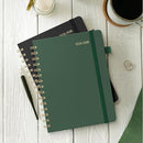 Planner 2025-2026 Weekly and Monthly, July 2025 - June 2026, Hardcover Spiral Bound with Tabs, Inner Pocket, A5 (6.3"x8.5") - Ideal for Teachers, Students & Professionals, Green by TinyTreasures Baby Boutique