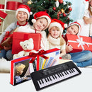 Kids Piano Keyboard, 37 Keys Portable Music Keyboard Early Learning Educational Electronic Music Piano Instrument Toys for 3 4 5 6 Year Old Boys and Girls (Black) by TinyTreasures Baby Boutique