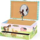 Musical Horse Kids Jewelry Box - Girls Jewelry Box with Mirror, Horse Toys for Girls Age 4-6 by TinyTreasures Baby Boutique