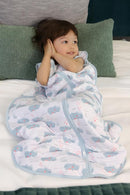 Baby Sleep Sack 2-4 T 95% Rayon from Bamboo 5% Spandex Boys & Girls Wearable Blanket 1.0 TOG Toddler Sleeping Sack 2- Way Zipper X-Large by TinyTreasures Baby Boutique