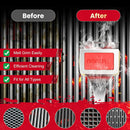 Grill Brush Bristle Free + 5 Replaceable Pads, Steam Grill Brush for Outdoor Grill, BBQ Grill Brush and Scraper for Cast Iron/Stainless Steel Grates, Safe Grill Cleaner Brush, Gift for Men Dad by GreenHaven Gardens