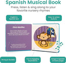 Binibi Spanish Musical Book for Toddlers 1-3 Estrellita ¿Dónde Estás? & Other Nursery Rhymes | Spanish Learning for Kids | Bilingual Children's Sound Book | Libro en español para bebés by TinyTreasures Baby Boutique