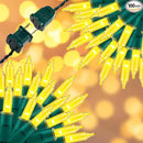 100LIGHTS Yellow Extra-Bright with End Connectors Christmas Decorative Lights 5.98m UL Certified Mini String Light Set Waterproof for Home Garden Holiday Christmas Tree Party Patio Wedding by CozyNest Decor
