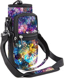 icolor Water Bottle Carrier Bag with Strap 25/32/40 oz Crossbody Bottle Holder with Phone Pocket Sling Sleeve Insulated Neoprene Water Bottle Pouch for Walking Travelling by TinyTreasures Baby Boutique