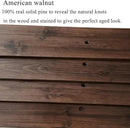 Industrial Pipe Wall Shelves With Real Wood Plank, 70 Inches Floating Shelves for Wall, 4 Tier Farmhouse Book Shelves, Dark Brown for Kitchen, Living Room Decor and Bar by CozyNest Decor