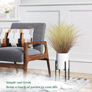 100Pcs Artificial Grass Plants, Faux Shrubs Wheat Grass, Artificial Tall Grasses Fake Plants for Outdoor Decor,Artificial Greenery Stems Weed for Room Indoor Home Decor（Light Purple） by GreenHaven Gardens