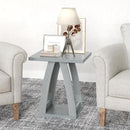 End Table, Side Table, Nightstand, Sofa Side Table with Shelf, Modern End Table for Living Room, Bedroom by CozyNest Decor