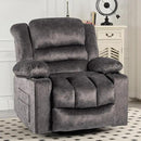 Recliner Chair Rocker Modern Ergonomic Lounge 360 Degree Swivel Single Sofa Seat Living Room Lounge Recliners on Clearance Foam Filling by CozyNest Decor