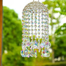 Crystal Chandelier Wind Chimes Suncatcher Pendant, Aurora Light Catcher for Window Indoor Outdoor Ornament, Gift for Mothers Day Christmas Day by GreenHaven Gardens