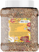 Wildflower Seed Mix 1LB Tub - Save The Bees Seed Mix, by GevaGrow | Bulk 300,000+ Seeds | Pollinator & Bee Attracting Flower Seeds Bulk for Planting in Pots & Outdoor Gardens | 1 Pound Tub by GreenHaven Gardens