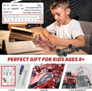 Lucky Doug Building Kit Model Car Set - STEM Project Building Toys for Kids Ages 8-12, Assembly Building Vehicle for Boys 8 9 10 11 Years Old by TinyTreasures Baby Boutique