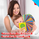 Color & Shape Flashcards, 50 Double-Sided Cards (30 Colors & 20 Shapes) Colorful Cards Educational Learning Tools for Preschool and Toddlers (3 Reclosable Rings Attached) by TinyTreasures Baby Boutique