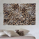 HZOHNAGO Leopard Print Tapestry Nature Wildlife Vintage Cheetah Fur Spot Animal Skin Wild Animals Spots Printed Wall Tapestry Painting Wall Hanging for Bedroom Living Room Dorm 90" W x 60" H by CozyNest Decor