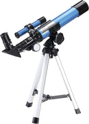 AOMEKIE Telescopes 40/400 with Tabletop Tripod 2 Eyepieces Portable Telescopes for Astronomy Beginners with Finderscope and Compass,Space, Gifts by TinyTreasures Baby Boutique