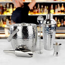 BREKX Insulated Ice Bucket for Cocktail Bar with Drink Shaker 5-Piece Cocktail Set for Parties with Lid and Scoop - Bartender Accessories, Bartending Kit for Home Bar or Gifting by CozyNest Decor