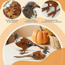 Nature Vibe Feathered Pheasant Decor Set of 2,Simulation Woodland Animals Figurines with Natural Pheasant Feathers as Fall Home Decor or Gifts for Autumn Harvest Festival by CozyNest Decor