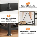 IDEALHOUSE Parent-Child Coat Rack Shoe Bench Hall Tree with Bench and Shoe Storage Industrial Coat Tree Entryway Large Organizer with Shoe Rack, Storage Cubbies, Hooks, and Top Shelf by CozyNest Decor