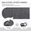 Aoodor 19" x 19" x 5" Tufted Outdoor Chair Cushions, Water Resistant & Fade Resistant Polyester Dining Chair Pads with 2 Straps for Patio Furniture, Set of 2 by GreenHaven Gardens