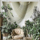 Macrame Wall Hanging Boho Wall Decor Tapestry Dip Dyed Ombre Moss Green Handmade Wall Art Woven Cotton Rope Backdrop with for Bedroom Living Room, 57" W x 39" L by CozyNest Decor