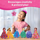 Skillmatics Poke-in Art - Magical Princesses, Mess-Free Fun for Kids, DIY Wood Craft Kits, Creative Activity, Gifts for Girls & Boys Ages 4, 5, 6, 7, 8, 9 by TinyTreasures Baby Boutique