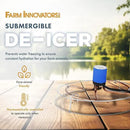 Farm Innovators 1500 Watt Cast Aluminum Submergible Water Tank Deicer, with Self Regulating Thermostat and Anti Chew Cord Protector, 2 Pack by GreenHaven Gardens