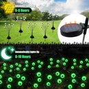 Halloween Decorations Outdoor Solar Scary Eyeball Lights, 4-Pack 32 LED Solar Garden Lights, Waterproof Halloween Night Light Spooky Pathway Lights for Yard Patio Lawn Party by GreenHaven Gardens