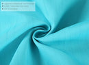 MIUCO Blackout Curtains Room Darkening Curtains Textured Grommet Window Curtains for Living Room 2 Panels 52x84 Inch Long Turquoise by TinyTreasures Baby Boutique