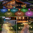 Solar Pathway Lights, 8 Pack Bright Color Changing/Warm White Solar Lights Outdoor Waterproof Solar Garden Lights, Outdoor Lights Solar Powered Landscape Path Lights for Yard, Walkway, Lawn by GreenHaven Gardens