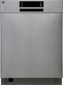 Kenmore 24" Built-in Stainless Steel Tub Dishwasher EasyFlex 3rd, SmartWash, UltraWash Plus, TurboDry, and Adjustable Rack, Energy Star Certified, Fingerprint Resistant by TinyTreasures Baby Boutique