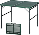 VILLEY Grill Table, 3ft Folding Camping Table with Aluminum Adjustable Legs, Portable Lightweight Camp Table for Beach Picnics and Outdoor Cooking by GreenHaven Gardens
