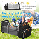 Jeryswet Baby Diaper Bags with Changing Station, Waterproof Large Capacity Diaper Bag Backpack for Moms Dads with USB Charging Port and Stroller Straps, Baby Shower Gifts, Black by TinyTreasures Baby Boutique